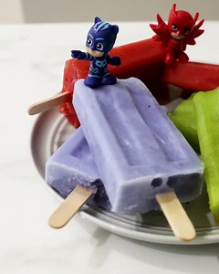 All this sun calls for some POWERED UP PJ popsicles! ☀⛱ | PJ Masks