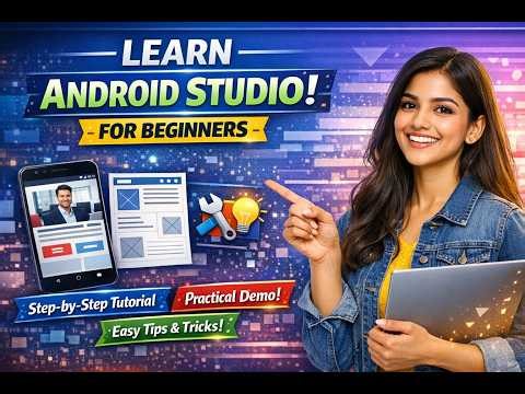 Learn Simple Page Design in Android Studio | Step-by-Step Tutorial for Beginners