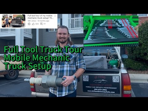 Fully updated tool tour of my mobile mechanic service truck setup! The equipment I use as a mechanic