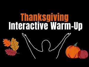 Thanksgiving Interactive Warm-Up | Viral Classroom Game