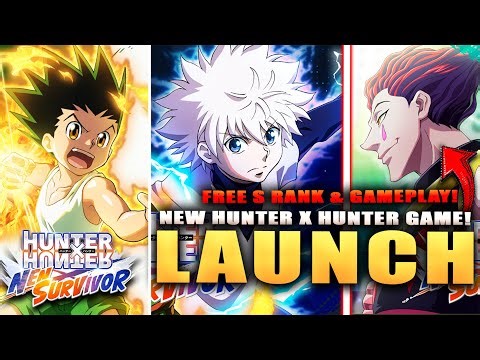 *GLOBAL* NEW HUNTER x HUNTER GAME RELEASE DATE & FREE S RANK TICKET! (gameplay & ultimates)