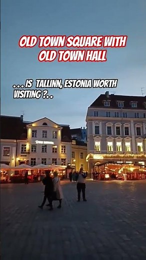 Is Tallin, Estonia worth to visit? #short #tallinn #estonia #travelvlog