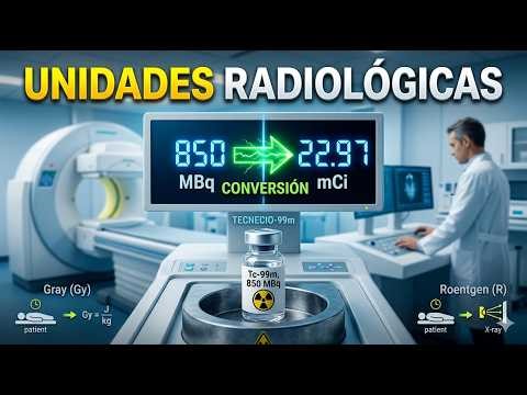 Dominando Unidades Radiológicas: Guía de Conversión (Bq, Ci, Gy, R)