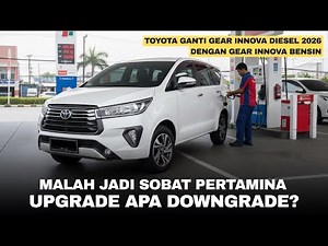 TERBONGKAR! New Innova Reborn 2026 Ganti Rasio Gear Pakai Innova Bensin, Ini Dampaknya