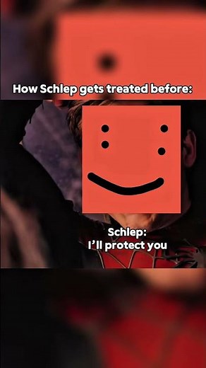How Schlep gets treated then vs now #roblox #robloxsad #robloxedit #trend #shorts