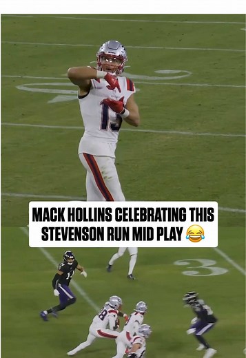Mack Hollins Celebrates Stunning NFL Play