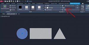 Avez-vous essayé : hachures et modification des hachures