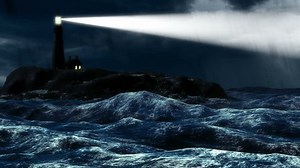 Lighthouse Projecting Beam Light Into Vast Stock Footage Video (100% Royalty-free) 553312 | Shutterstock