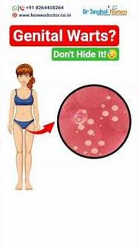 How to Treat Genital Warts? | Dr. Vikas Singhal Explains #genitalwarts #homeopathy #drvikassinghal
