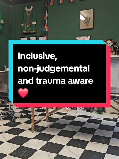 Trauma-aware • Mental Health First Aid trained • Private, inclusive studio 🤍 You’re welcome exactly as you are 😊 #tattootime #belfast #fyp #tattoostudio #fallsrd