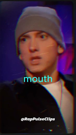 Eminem’s Funniest “He Didn’t Mean to Say That” Moment 😭😂🔥 #eminem #shorts
