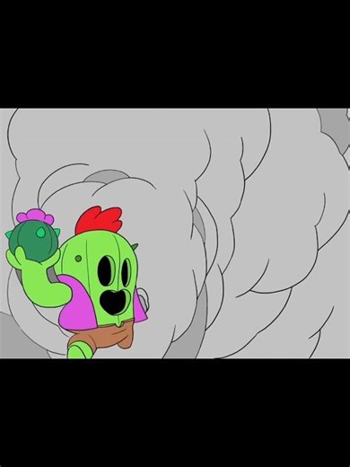 Brawl Stars Fan Animation #shorts Credit in description!