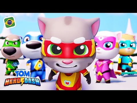 Superestrelas e heróis! 💖⚡ Trailers de Talking Tom & Friends | Coletânea de animações