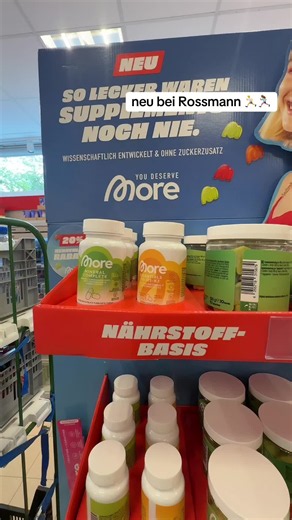 Neu bei Rossmann: Entdeckungen & Newcomer von MORE NUTRITION