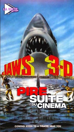 The WORST movie sequel ever: JAWS 3 🦈 #film #cinema #jaws #stevenspielberg