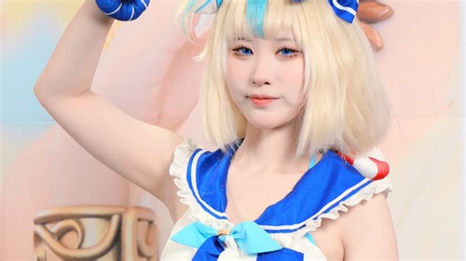【神还原】Ilustar Fest虚拟主播Sameko Saba Cos！这也太像了吧！