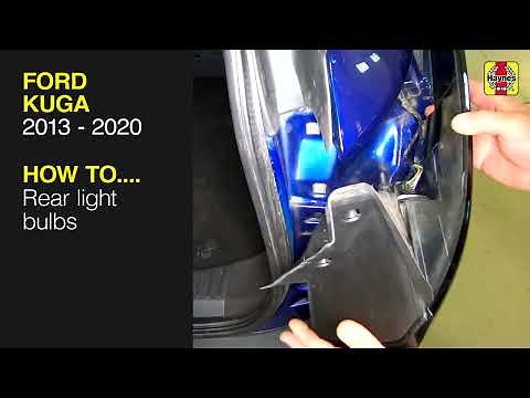 How to replace the Rear Light on the Ford Kuga 2013 to 2020