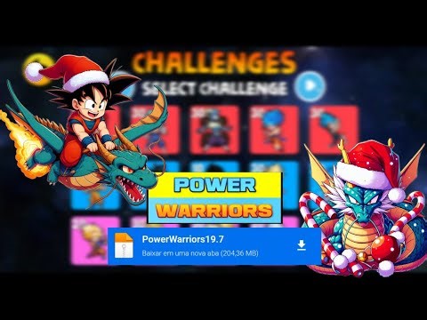 POWER WARRIORS 19.7 MOD APK ALL CHALLENGENDS #powerwarriors #mods #powerwarriorspk