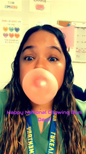 Yesterday was National Bubblegum Day 🍬and it went a little like this... | Lakeview Elementary School
