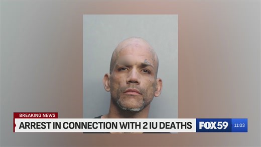 Arrest in connection with 2 Indiana University deaths