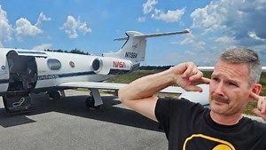 Buzz Aldrin’s abandoned jet: Starting attempt
