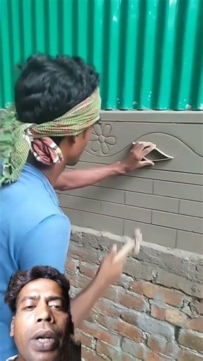 chhajja ke madad se design banane ka badhiya tarika#construction