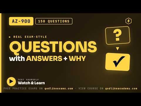 AZ-900 · 150 Real Exam Questions with Explanations · 3-Hour Practice Test