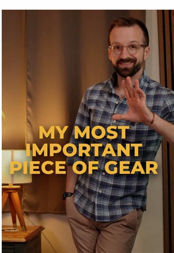 If there is one piece of tech I recommend for making content, it’s 100% a microphone. We can live with bad video as long as the audio is clear and consistent. However, if you have bad audio, people are going to tune out pretty quick. So make sure you have some good sound. I personally use the Rode Wireless Go II, which can plug into almost anything. It also has consistently good sound so I never have to worry about low quality audio. If you’re curious about more audio options, I have a full gear