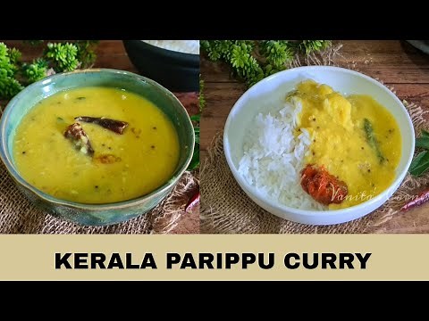 Kerala Parippu Curry | Kerala style Moong Dal Curry | Vanita's Corner