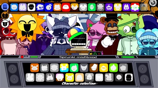 Sprunki Misfitmix 2.0模组第1阶段混音