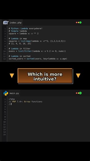 Lambda vs Arrow Functions: One-Line POWER Battle! #Python