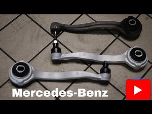 how to change Mercedes lower control arms| Mercedes Benz control arm bushing replacement