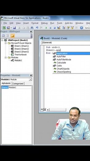 Excel Magic Trick | Undo VBA code in Excel Trick #shorts #trending #viral