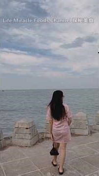 槟城打卡景点峇都丁宜沙滩餐厅咖啡馆 Penang Ferringhi Bay