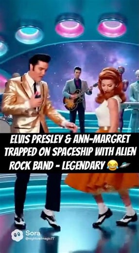 Elvis Presley & Ann-Margret Trapped on Spaceship with Alien Rock Band – Legendary 😂🛸