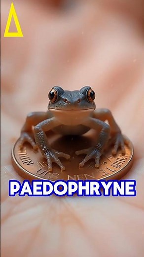 The World’s Tiniest Frog That’s Smaller Than a Grain of Rice | Paedophryne Amauensis #shorts #animal