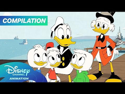 DuckTales Donald Duck FULL Episodes Compilation! 🪿💥 | 3 Hours | ‪@disneychannelanimation‬