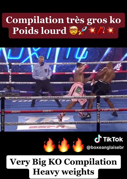 Compilation très gros KO en boxe poids lourds