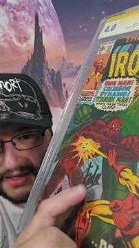 Ironman un cómic Legendario y firmado por Stanley ¡¡¡ Dale a Like y Suscribete !!!