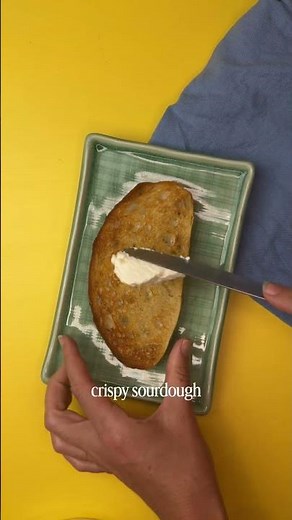 Parmesan Tapenade & Whipped Feta on Crusty Sourdough | Trader Joe’s Recipes