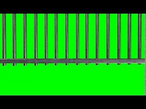 GREEN SCREEN JAIL FENCE