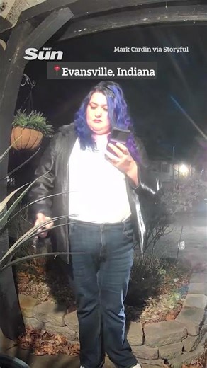 Shocking moment DoorDash delivery driver sprays food with IRRITANT