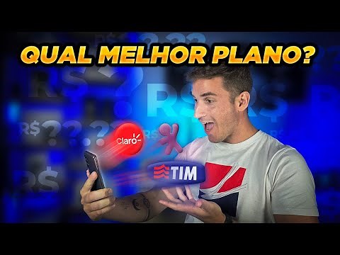 Qual MELHOR PLANO DE CELULAR para CONTRATAR em 2024? | VIVO x CLARO x TIM