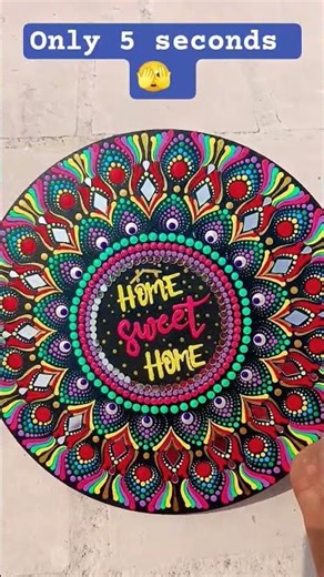 Art dance #art #home #walldecor #mandalaart #mandaladrawing #dotmandala #welcomehome