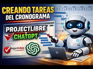 How to Create Timeline Tasks in ProjectLibre with ChatGPT | Step-by-Step Tutorial