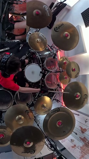 FIVE FINGER DEATH PUNCH | SHAM PAIN 2025 | DRUM COVER | BOSPHORUS CYMBALS #shorts #intro