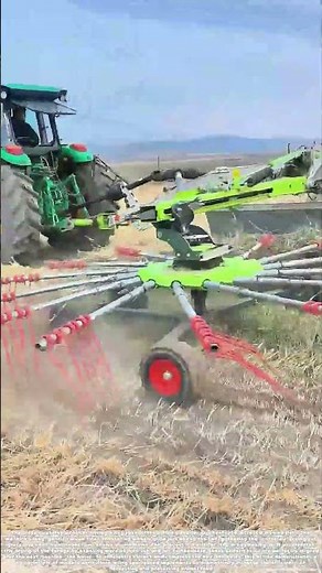 Windrowing the Harvest: How a Hay Rake Transforms a Field