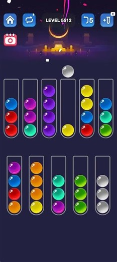 Ball Sort Puzzle Level 5512