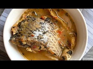 How to make Fresh Fish Soup | tasty tilapia soup recipe. How to cook fish soup, step by step