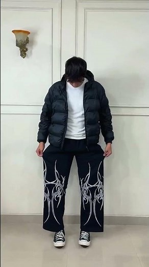 Trending Wide Leg Sweatpants Every Guy Needs 🔥 #shorts